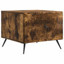 vidaXL Salontafel met lade Zwart 49 x 50 x 40 cm Bewerkt hout