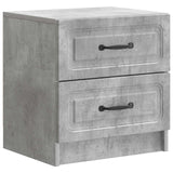 vidaXL Nachtkastje met lade 2 pcs Wit 43 x 34,5 x 44,5 cm Bewerkt hout