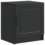 vidaXL Nachtkastje 2 pcs Wit 43 x 34,5 x 47 cm Bewerkt hout