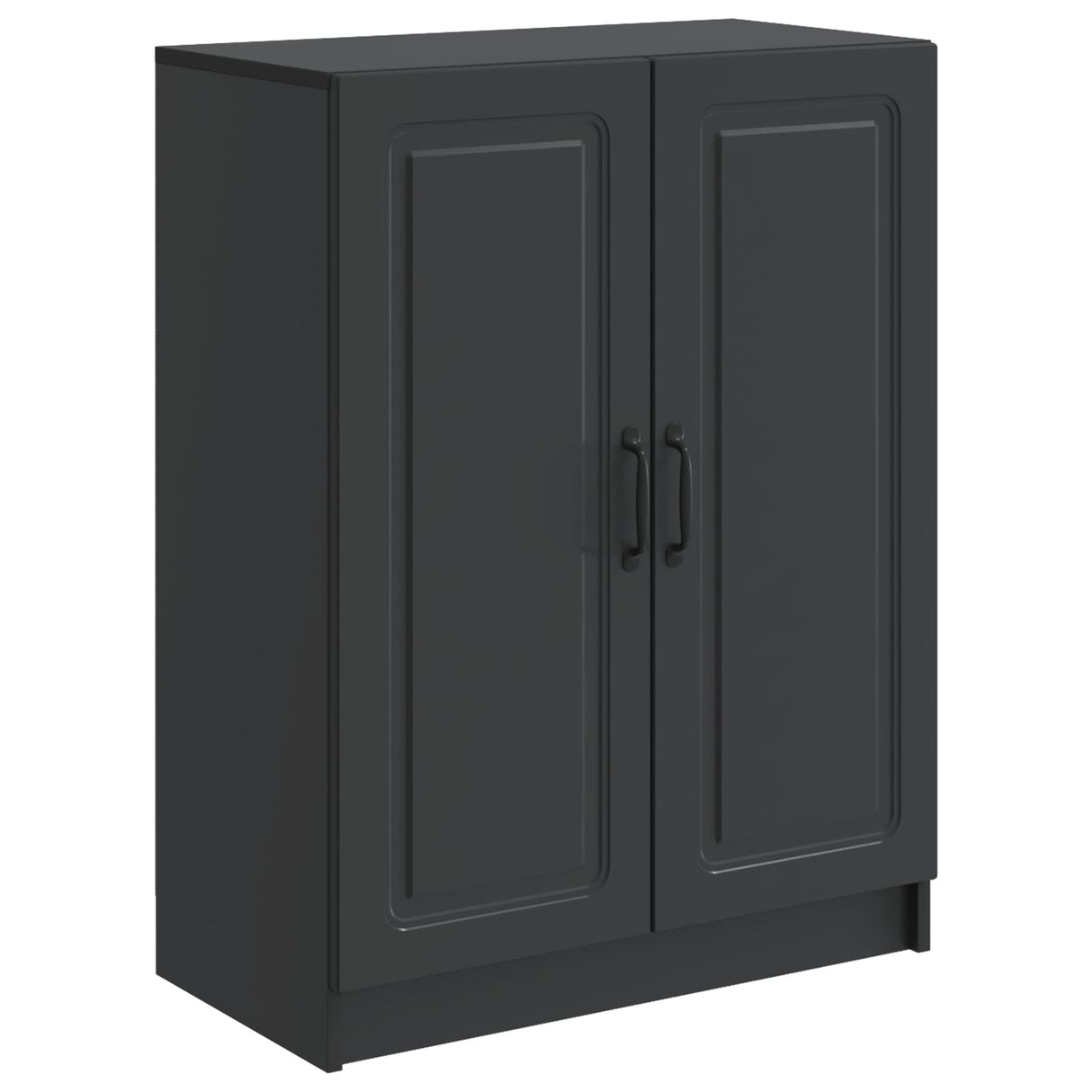vidaXL Sideboard Black 66 x 34.5 x 87 cm Engineered Wood