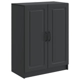 vidaXL Sideboard Black 66 x 34.5 x 87 cm Engineered Wood