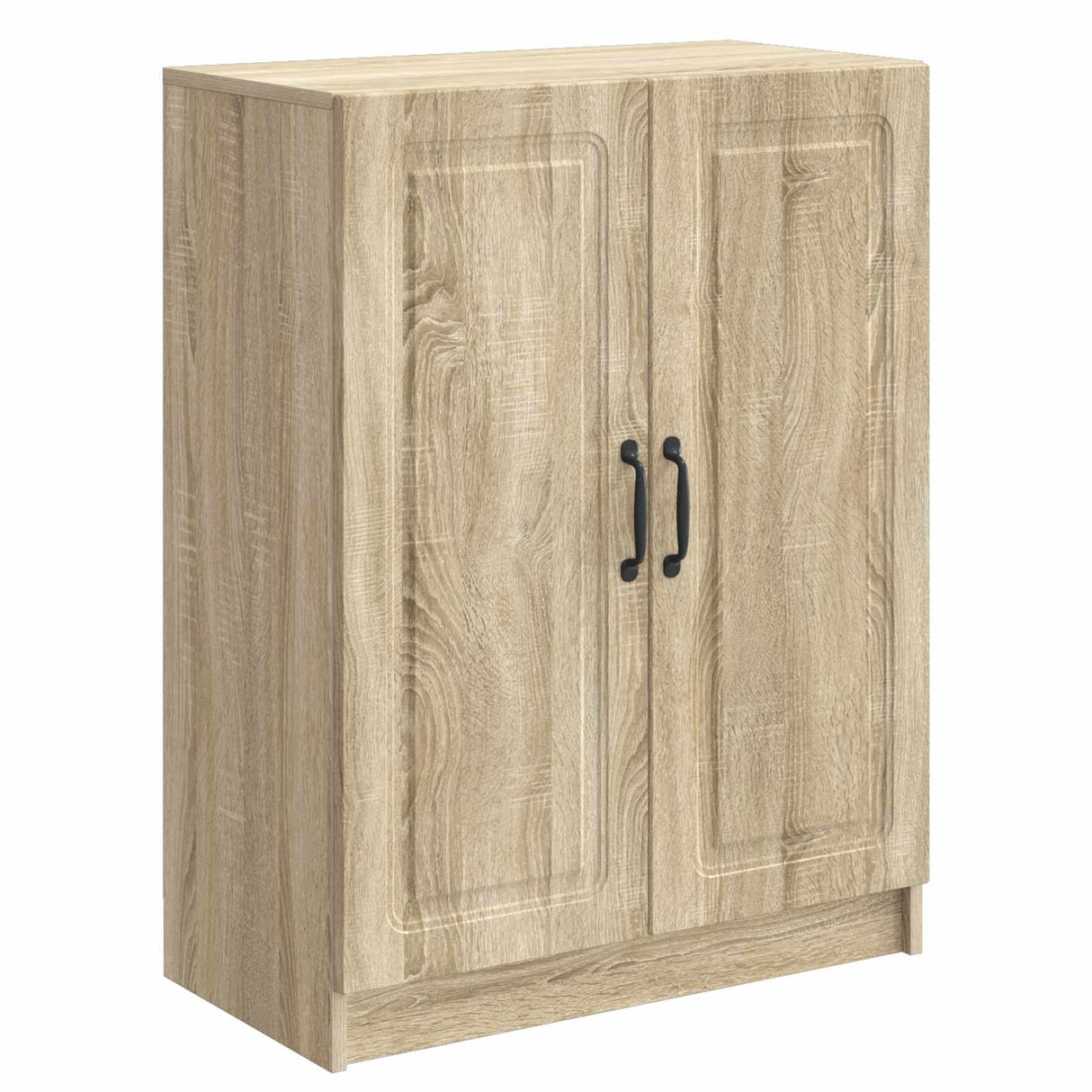 vidaXL Sideboard Black 66 x 34.5 x 87 cm Engineered Wood