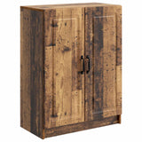 vidaXL Sideboard Black 66 x 34.5 x 87 cm Engineered Wood