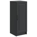 vidaXL Dressoir Zwart 33 x 34,5 x 87 cm Bewerkt hout