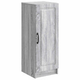 vidaXL Dressoir Zwart 33 x 34,5 x 87 cm Bewerkt hout