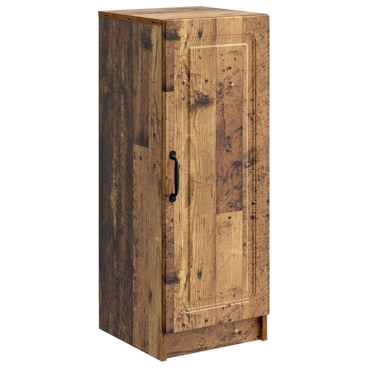 vidaXL Dressoir Zwart 33 x 34,5 x 87 cm Bewerkt hout