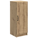 vidaXL Dressoir Zwart 33 x 34,5 x 87 cm Bewerkt hout