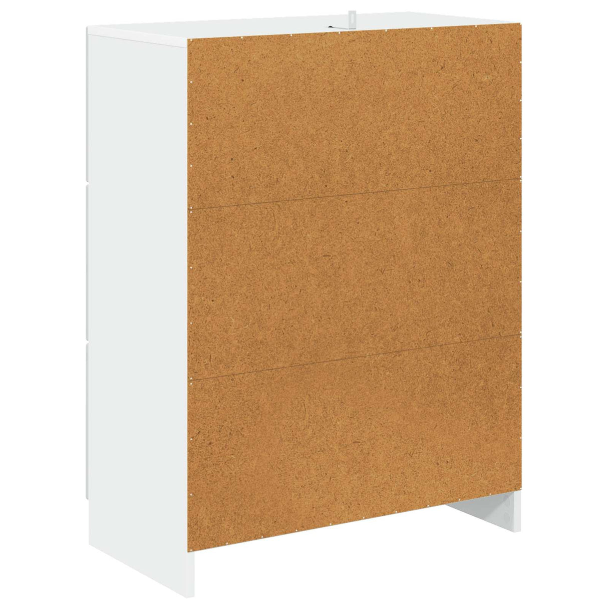 vidaXL Ladekast Wit 66 x 34,5 x 87 cm Bewerkt hout