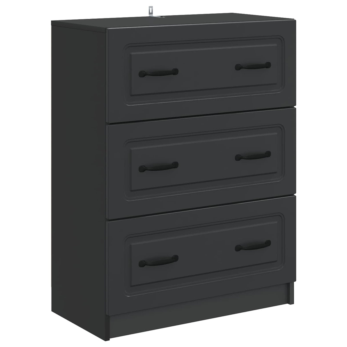 vidaXL Ladekast Wit 66 x 34,5 x 87 cm Bewerkt hout