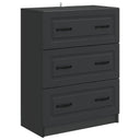 vidaXL Ladekast Wit 66 x 34,5 x 87 cm Bewerkt hout