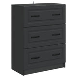 vidaXL Ladekast Wit 66 x 34,5 x 87 cm Bewerkt hout