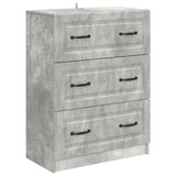 vidaXL Ladekast Wit 66 x 34,5 x 87 cm Bewerkt hout