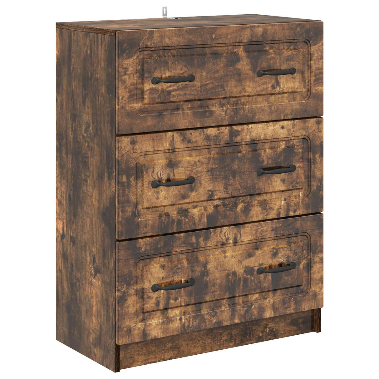 vidaXL Ladekast Wit 66 x 34,5 x 87 cm Bewerkt hout