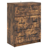 vidaXL Ladekast Wit 66 x 34,5 x 87 cm Bewerkt hout