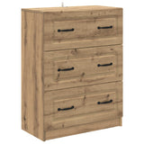 vidaXL Ladekast Wit 66 x 34,5 x 87 cm Bewerkt hout