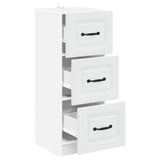 vidaXL Chest of Drawers White 33x34.5x87 cm Engineered Wood