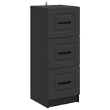 vidaXL Chest of Drawers White 33x34.5x87 cm Engineered Wood