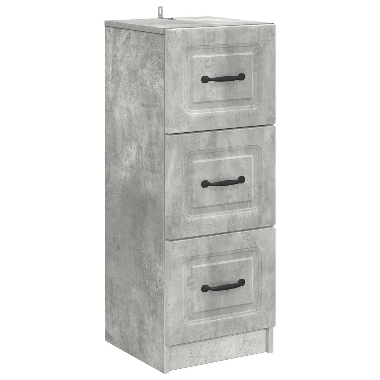vidaXL Chest of Drawers White 33x34.5x87 cm Engineered Wood