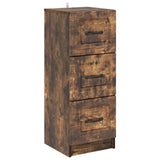 vidaXL Chest of Drawers White 33x34.5x87 cm Engineered Wood