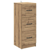 vidaXL Chest of Drawers White 33x34.5x87 cm Engineered Wood