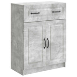 vidaXL Dressoir met lade Zwart 66 x 34,5 x 87 cm Bewerkt hout