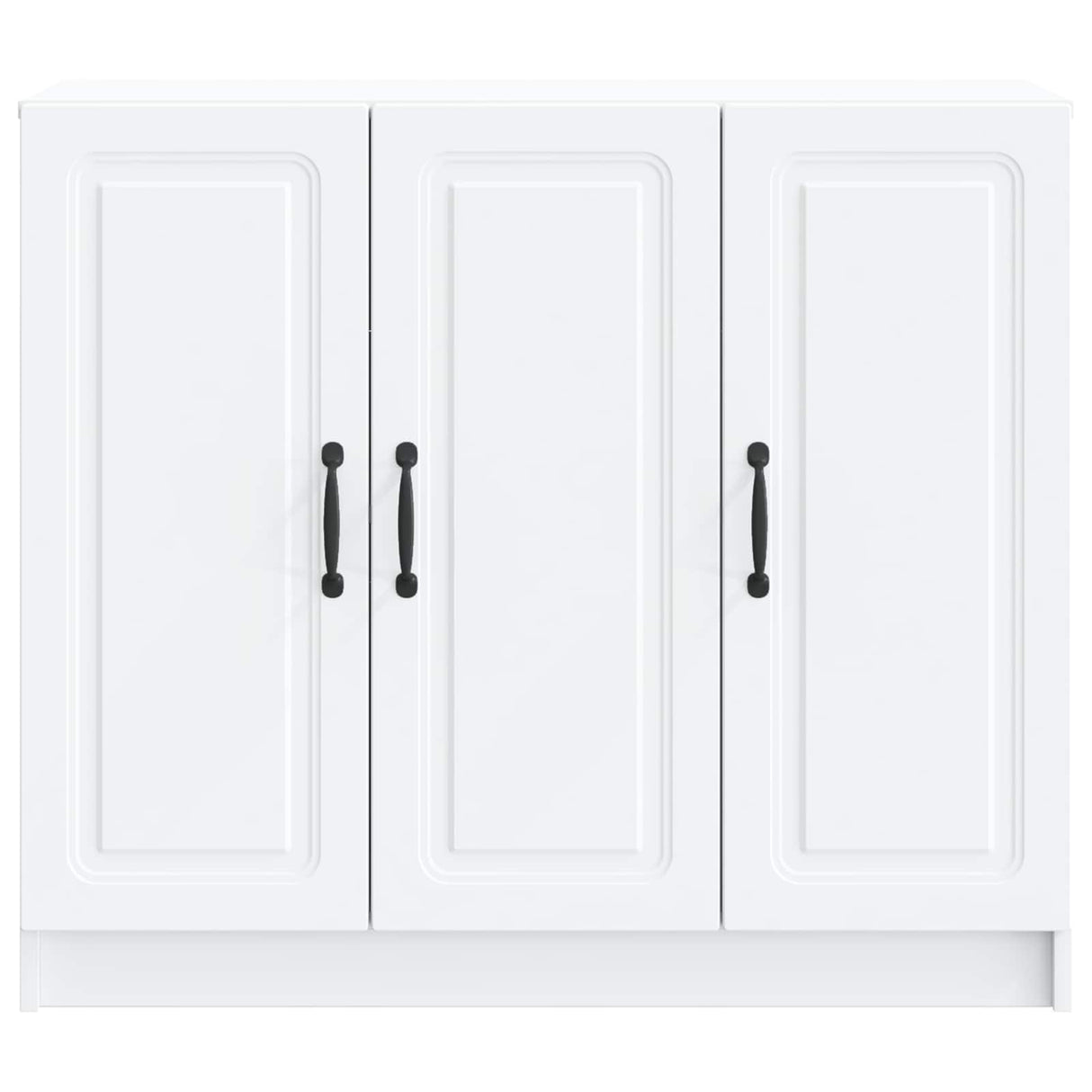 vidaXL Dressoir Wit 89 x 34,5 x 77 cm Bewerkt hout