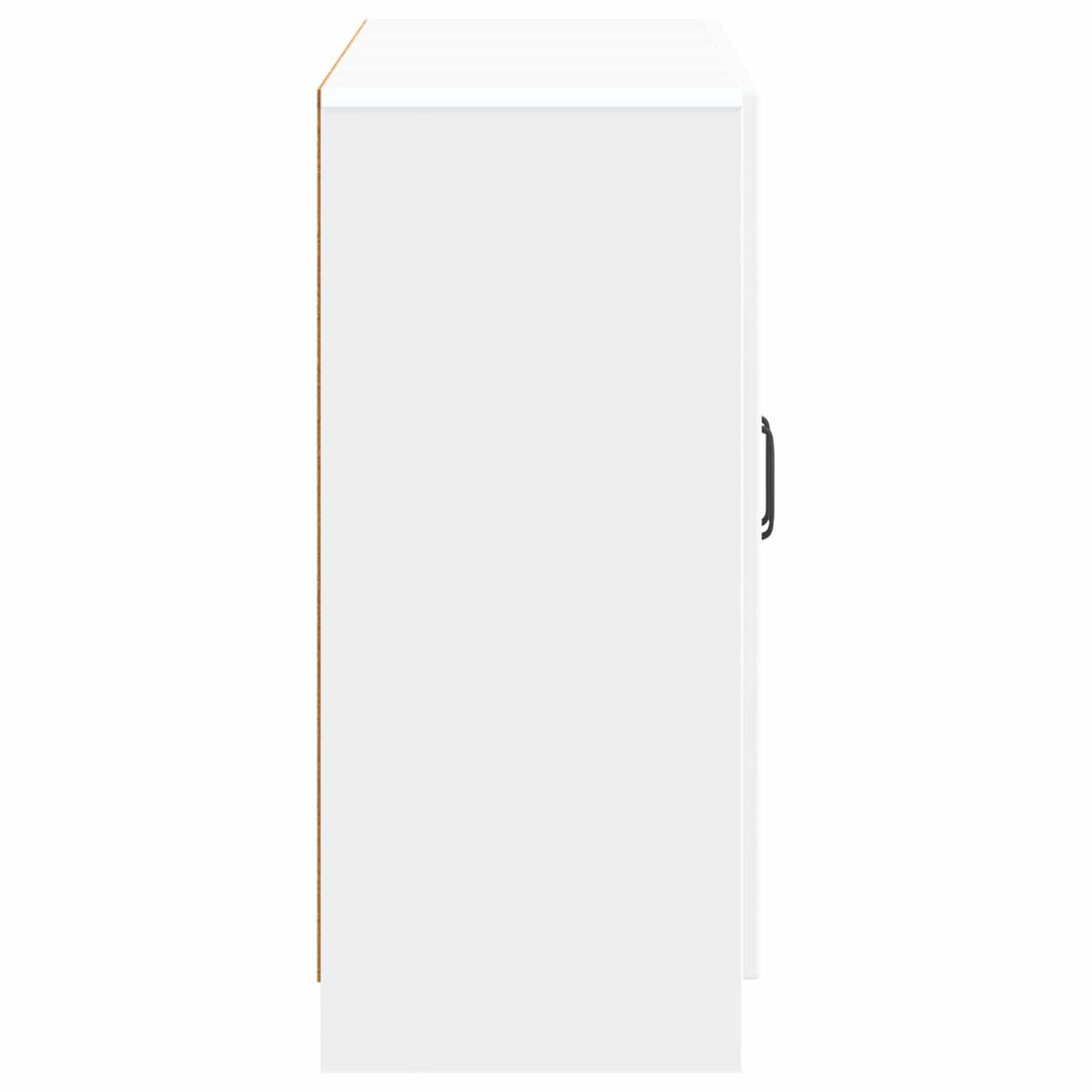 vidaXL Dressoir Wit 89 x 34,5 x 77 cm Bewerkt hout