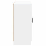 vidaXL Dressoir Wit 89 x 34,5 x 77 cm Bewerkt hout