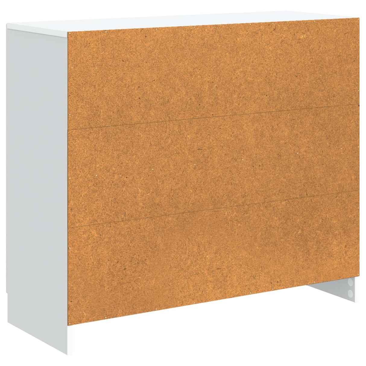 vidaXL Dressoir Wit 89 x 34,5 x 77 cm Bewerkt hout