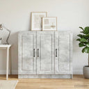 vidaXL Dressoir Wit 89 x 34,5 x 77 cm Bewerkt hout