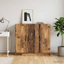 vidaXL Dressoir Wit 89 x 34,5 x 77 cm Bewerkt hout