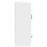 vidaXL Dressoir met lade Wit 66 x 34,5 x 92 cm Bewerkt hout