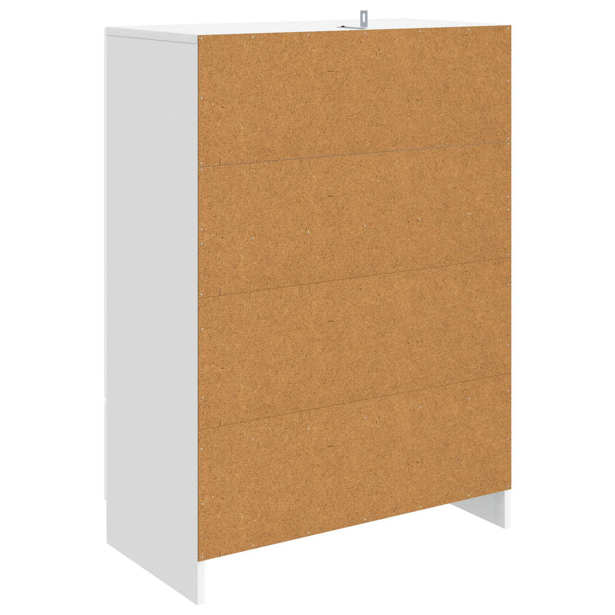 vidaXL Dressoir met lade Wit 66 x 34,5 x 92 cm Bewerkt hout