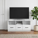 vidaXL TV Kast met lade Wit 102 x 34,5 x 47 cm Bewerkt hout