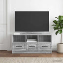 vidaXL TV Kast met lade Wit 102 x 34,5 x 47 cm Bewerkt hout