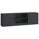 vidaXL TV Kast Zwart 150 x 31 x 47 cm Bewerkt hout