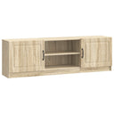 vidaXL TV Kast Zwart 150 x 31 x 47 cm Bewerkt hout