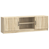 vidaXL TV Kast Zwart 150 x 31 x 47 cm Bewerkt hout