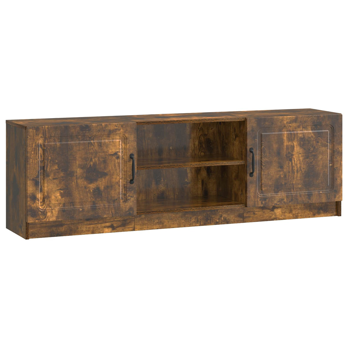 vidaXL TV Kast Zwart 150 x 31 x 47 cm Bewerkt hout