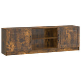 vidaXL TV Kast Zwart 150 x 31 x 47 cm Bewerkt hout