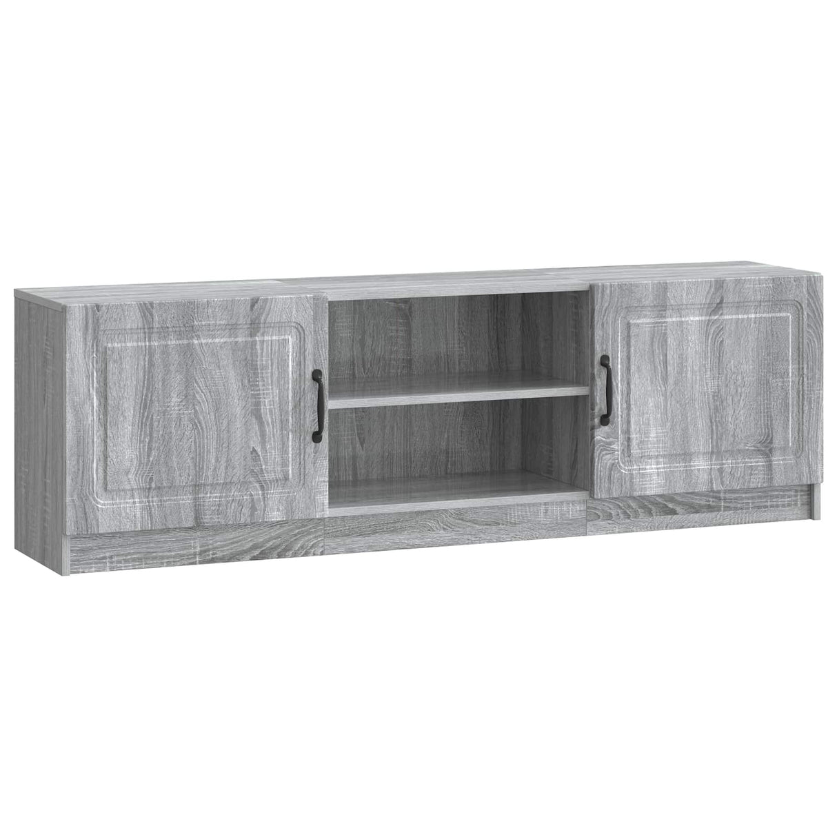 vidaXL TV Kast Zwart 150 x 31 x 47 cm Bewerkt hout