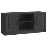 vidaXL TV Kast Zwart 102 x 34,5 x 47 cm Bewerkt hout