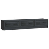 vidaXL TV Kast met lade Zwart 147 x 34,5 x 27 cm Bewerkt hout