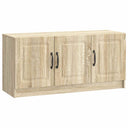 vidaXL TV Kast Zwart 99 x 34,5 x 47 cm Bewerkt hout