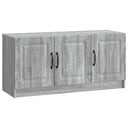 vidaXL TV Kast Zwart 99 x 34,5 x 47 cm Bewerkt hout