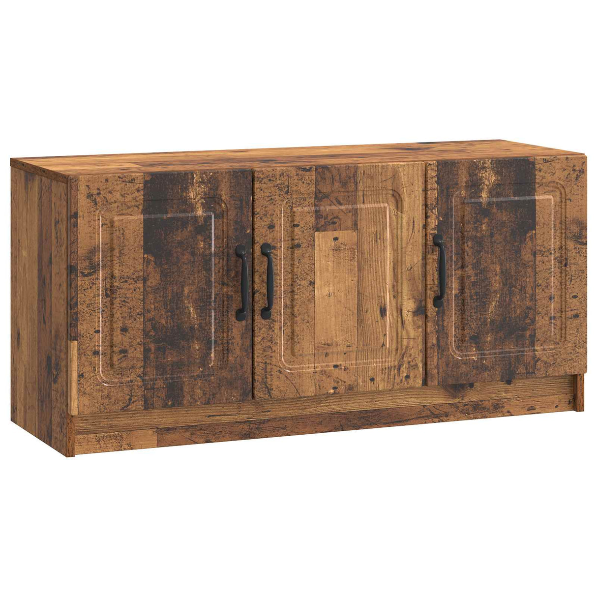 vidaXL TV Kast Zwart 99 x 34,5 x 47 cm Bewerkt hout
