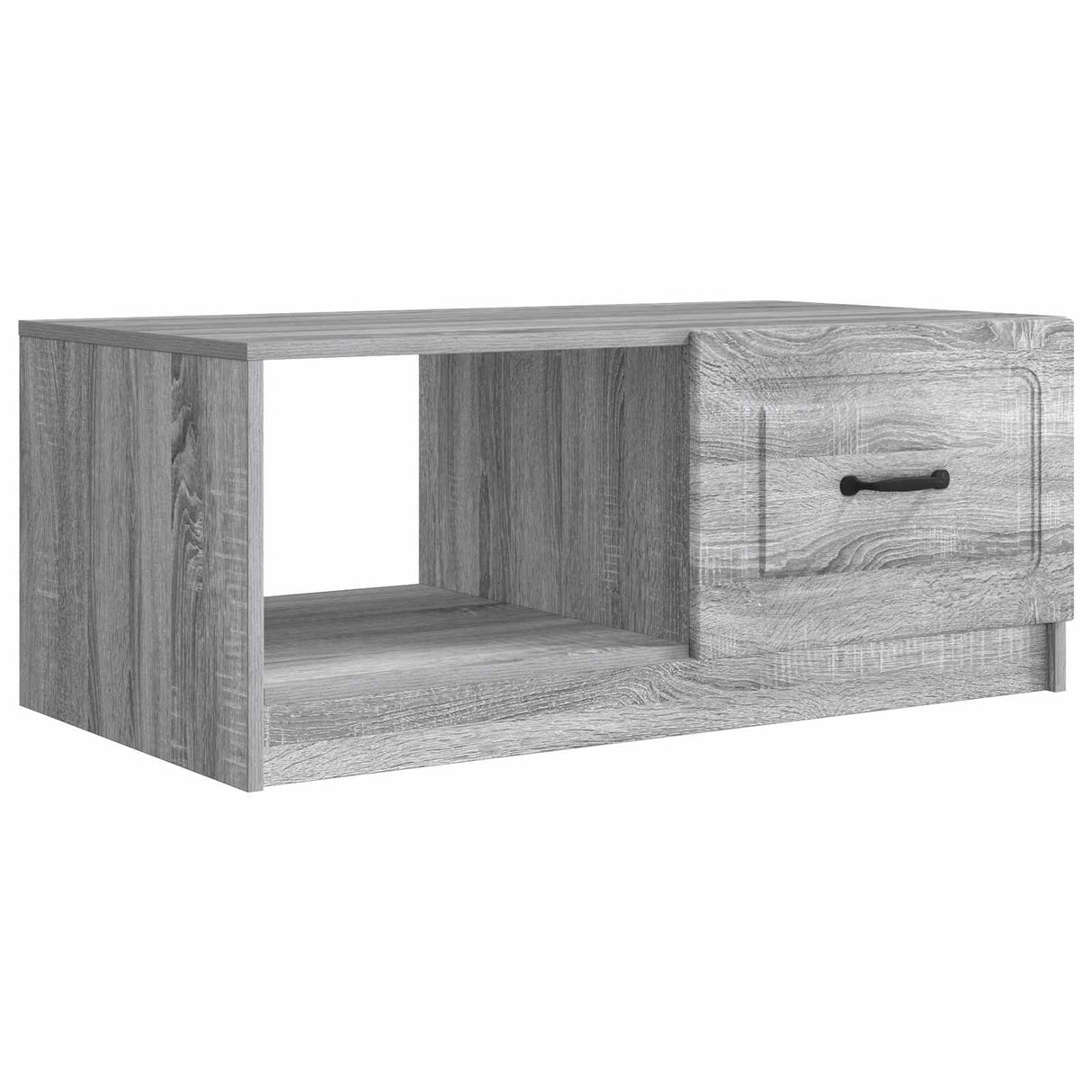 vidaXL Coffee Table Black 90 x 50 x 37 cm Engineered Wood