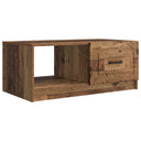 vidaXL Coffee Table Black 90 x 50 x 37 cm Engineered Wood