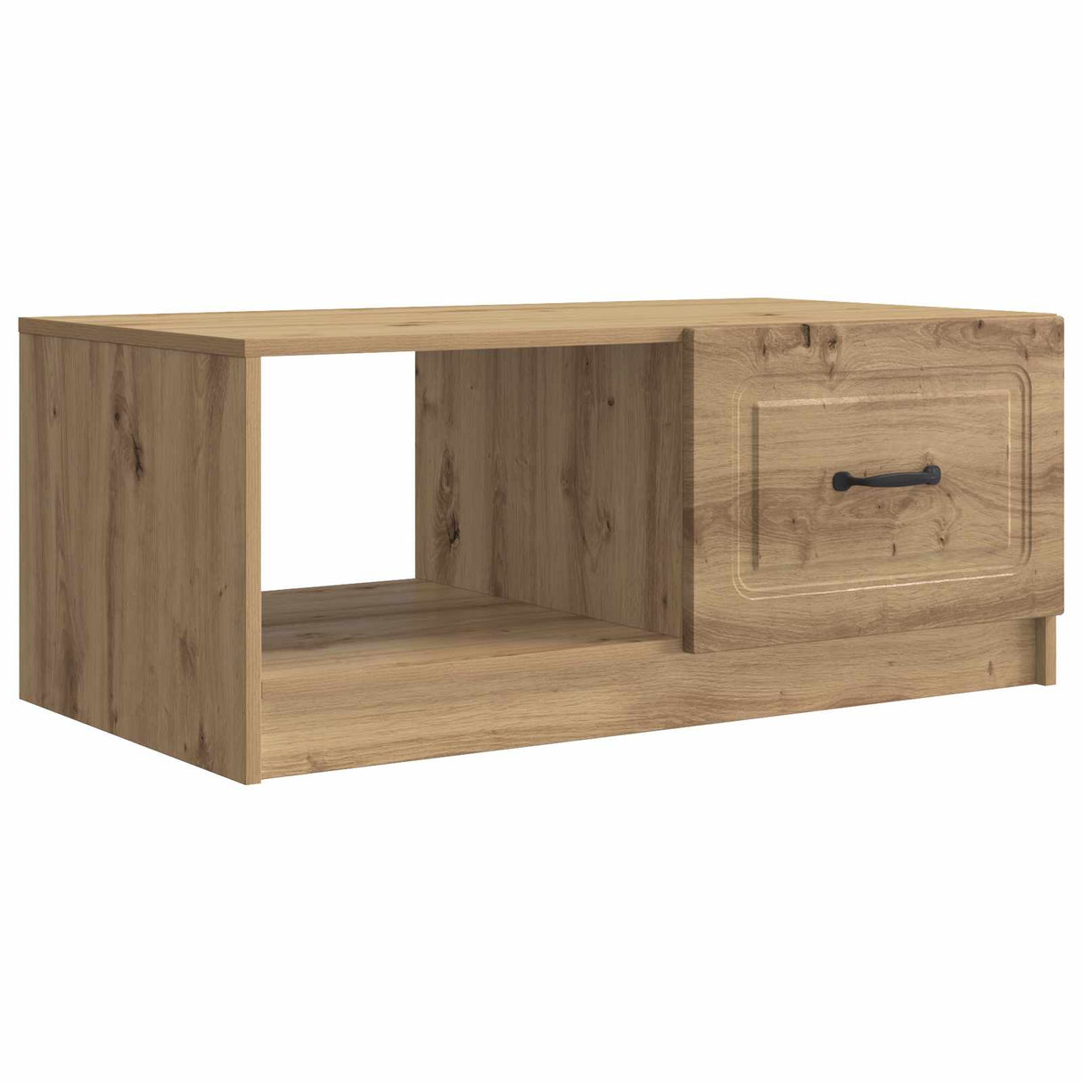 vidaXL Coffee Table Black 90 x 50 x 37 cm Engineered Wood