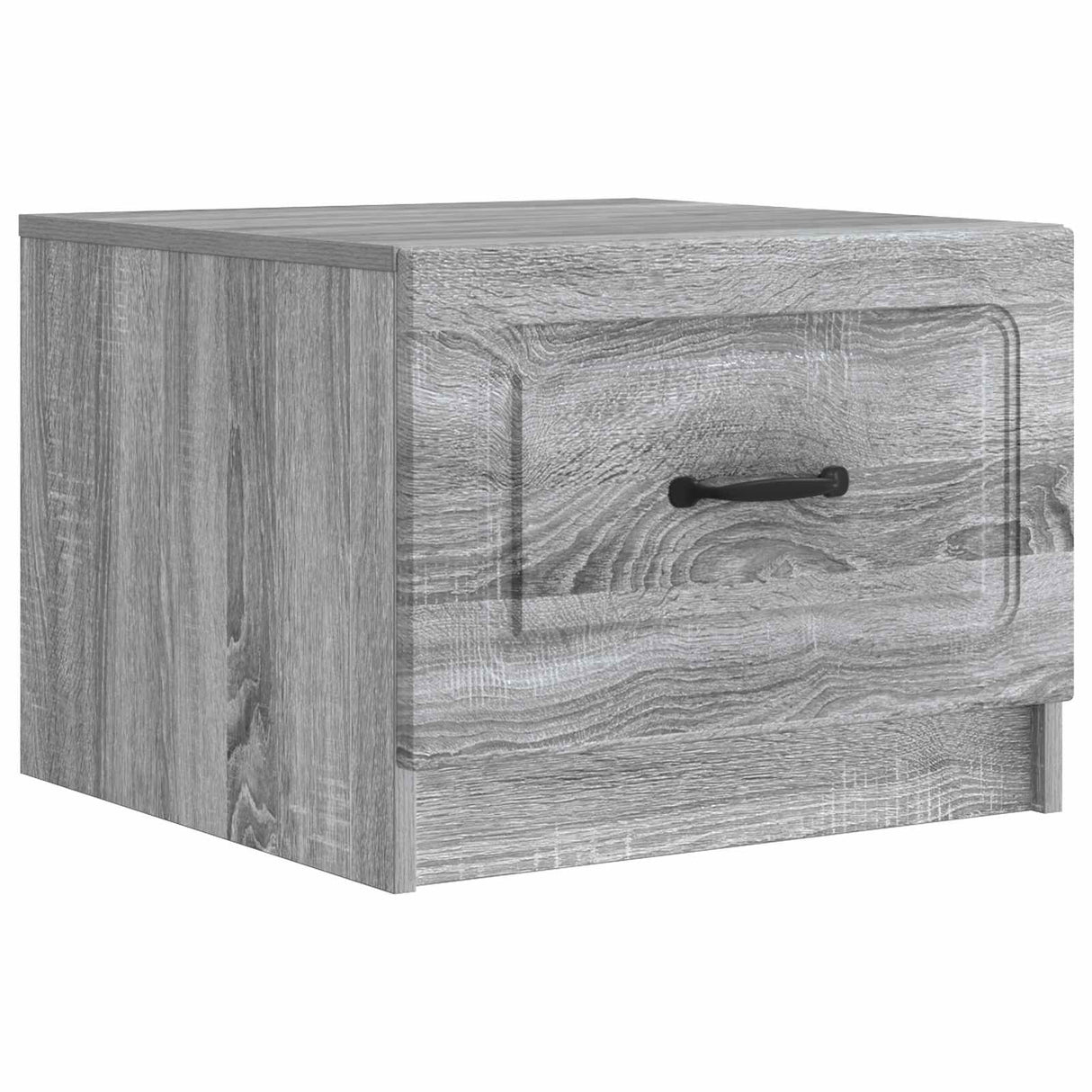 vidaXL Salontafel met lade Zwart 49 x 50 x 37 cm Bewerkt hout